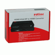 Roline switch convertisseur hdmi/vga/dp vers hdmi_1