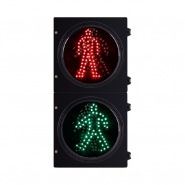 Feu de signalisation LED Rx300-3-zgsm-2 - Diamètre 300mm - Rouge et Vert - Pour la sécurité routière_1