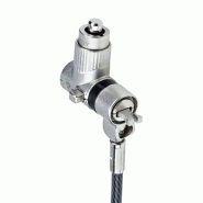 Antivol Universel 3-en-1 pour Ordinateur Portable, Cble de Verrouillage de 2m à  Clé Maîtresse, Comp_1
