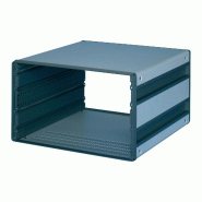 SCHROFF CompacPRO, Coffret de bureau non blindé, 6 U, 84 HP, 451 mm_1