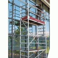 Echafaudage roulant grande hauteur- layher - hauteur de travail max.13,60 m-uni confort_1