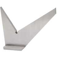 Équerre double onglet - 130 mm - angles multiples 30°, 45°, 60°, 90°, 120° - acier classe 2_1