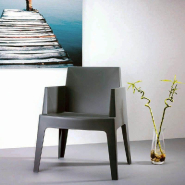 Fauteuil box gris fonce polypropylene_1