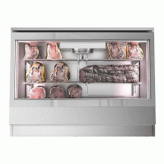 Vitrine réfrigérée à viande en acier inoxydable - L 1384 mm_1