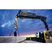 Grue auxiliaire Hiab XS 477 HiPro - portée hydraulique de 11 à 25,9 m - 44 tm avec commande à distance_1