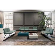 Canapé sur poutre Harmonie - Grand confort - Modulable avec tables basses intégrées_1