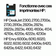 Cartouche dencre trois couleurs HP 305 authentique_1