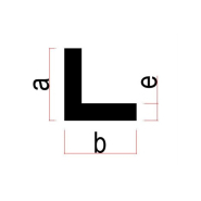 Cornière égale aluminium brut - Longueur 6m - Référence CORA102_1