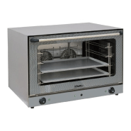 Four à convection pâtissier avec vapeur - Acier inoxydable - 400V triphasé - Cuisson uniforme et vapeur intégrée_1