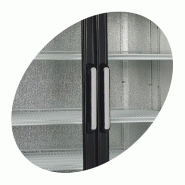 Vitrine réfrigérée FSC - 2 ou 3 portes avec caisson lumineux - Finition au choix - Référence FSC1200H_1