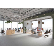 Casier 2 portes doubles et 2 cases vides - CUBIK - Dimensions L.80 x H.120 cm - Bois durable PEFC_1