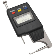 Contrôleur d'épaisseur digital - Pointe fine - Capacité 15mm - Lecture 0,01mm - Référence 131016E_1
