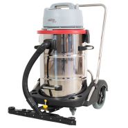 N 77/3 E - Aspirateur à eau et poussière Sprintus - Réservoir inox de 77 litres - 3 turbines puissantes_1