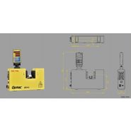 Opmac-25AL3 - Instrument de mesure de diamètre laser - Axe unique - Plage 0,1-25 mm - Haute précision ±1μm_1