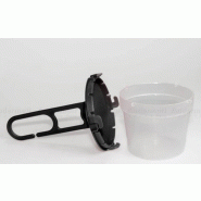 Piège mouches à fruits - lot de 5 - réutilisable - lutte contre Drosophila suzukii et melanogaster_1