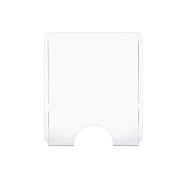 Vitrine de protection de comptoir plexiglas L68xH95cm ép. 4mm_1