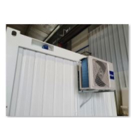 Module de bureau préfabriqué avec isolation en laine de verre et revêtement PVC