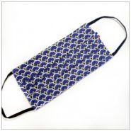 Mask3ppaonindigo - masque barrière en tissu VDM - 100% coton Oeko-Tex - quatre épaisseurs - lavable à 60 degrés_1