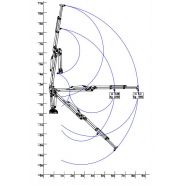 R 150 MS2 Grue auxiliaire - Bob Spa - Capacité de levage 150 kNm - Non repliable avec extensions hydrauliques_1