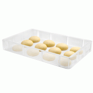 Bac à pâtons 530x325x90mm GN1/1 translucide Gilac_1