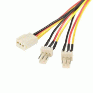 Cble d'alimentation en Y pour ventilateur Molex de 30 cm - Cble répartiteur 1x TX3 (F) vers 2x TX3_1