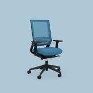 Impulse Too - chaise de bureau ergonomique avec dossier en maille tendue - inclinaison d'assise réglable - Viasit Bürositzmöbel GmbH_1
