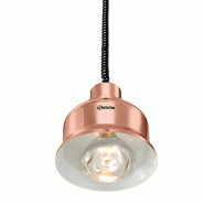 Lampes chauffantes rétractables buffets et comptoirs Cuivre | Bartscher - 114274_1