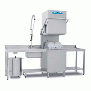 Lave-vaisselle à capot électronique avec casier 50 x 50  - 45 paniers/heure | Elettrobar NIAG282V1_1