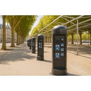 Magnum - borne de distribution d'énergie fixe - aloes red - poids 20kg