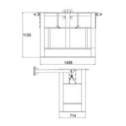 Panier nacelle en aluminium - matilsa - 2 personne_1