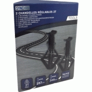 SYNCHRO - Chandelles de levage 2 tonnes 240-355 mm (x2) - 223548_1