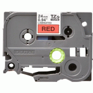 Brother TZE-451 ruban d'étiquette Noir sur rouge TZ_1