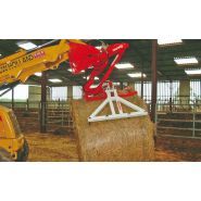 Ms152g - Manipulateur surélévateur Altec pour balles rondes ou bottes cubiques - Capacité : 1000 kg avec griffe compacte à 8 dents_1