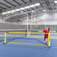 Filet de Mini Tennis et Badminton Vermont ProCourt Combi - Cadre en acier avec couche en poudre - Filet polyéthylène à 6 fil - Trois tailles disponibles_1