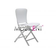 Chaise pliante CN06 - Mobikent - modèle ZAC CLASSIC pour bar et restaurant - en polypropylène fiberglass, traitée anti-UV_1