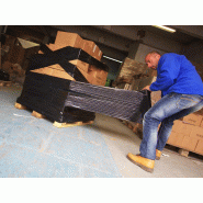 Film étirable manuel  cast standard noir opaque - 513071 – Épaisseur 20µ - 450 mm x 270 m_1