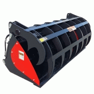 Godet bms, joues oxycoupées, 2,20, 2 verins, attelage mailleux_1