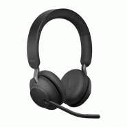 Jabra Evolve2 65 Casque Sans fil Arceau Bureau/Centre d'appels USB Type-C Bluetooth Noir_1