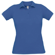 Polo femme Safran Pure - B&C - Réf: CGPW455 - 100% coton peigné pré-rétréci - Coupe ajustée_1
