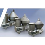 Séparateur alimentaire-centrifuge à assiettes - Flottweg - vitesse de rotation maximale et clarification des liquides_1