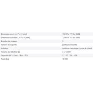 234608w - Conteneur de stockage isolé 3PK 1214 pour 27 cuves ou 108 fûts avec bac de rétention en acier intégré_1