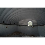 Abri de chantier gonflable manipulable et transportable - CFDome, isolant thermique et phonique pour toutes saisons_1