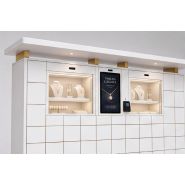 Coffre-fort intelligent avec vitrine pour bijoux et boutiques de luxe - 72 compartiments, terminal de paiement NFC_1