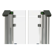Couloir rapide à vantaux pivotants - Record Speedgate Swing Slim - Design transparent, sécurité et personnalisation_1