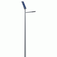 Lampadaire urbain solaire combi top 1 / led / en aluminium et acier galvanisé thermolaqué / 3.3 m_1