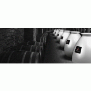 Cuve ovoïde 11.25 H avec coquetier - Micro-oxygénation équivalente à 5 barriques - Fabrication française_1