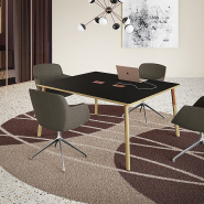 Table de réunion design et polyvalente pour environnements professionnels_1