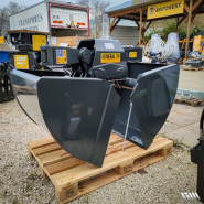 Benne preneuse Série GMTS - polyvalente et renforcée - en métal FE 510 (S355) avec lames Hardox 400_1