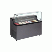 Congélateur vitré de glace MIRABELLA 7 (329 / 223 L) Gris TEFCOLD_1