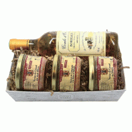 Corbeille carton rectangle Bouleau 36x27 -_1